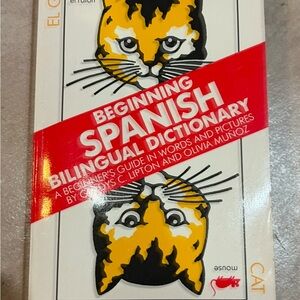Cat-Themed Spanish Bilingual Dictionary